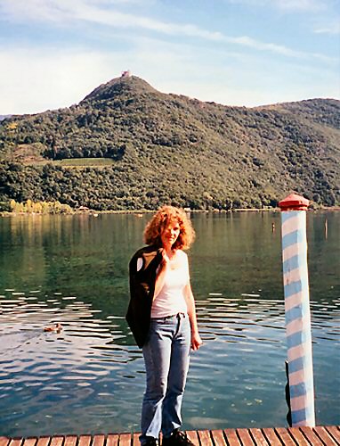Kalterer See mit Leuchtenburg